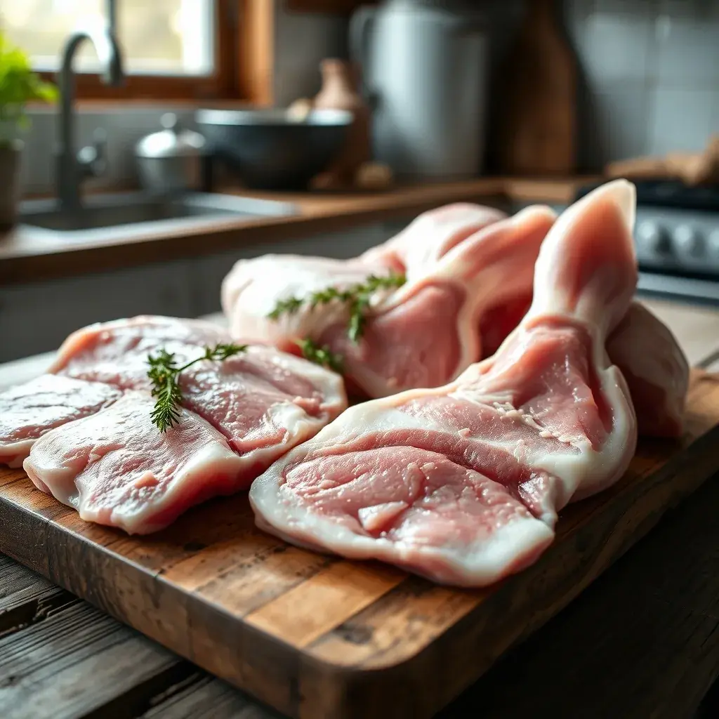 Dressed Rabbit Meat